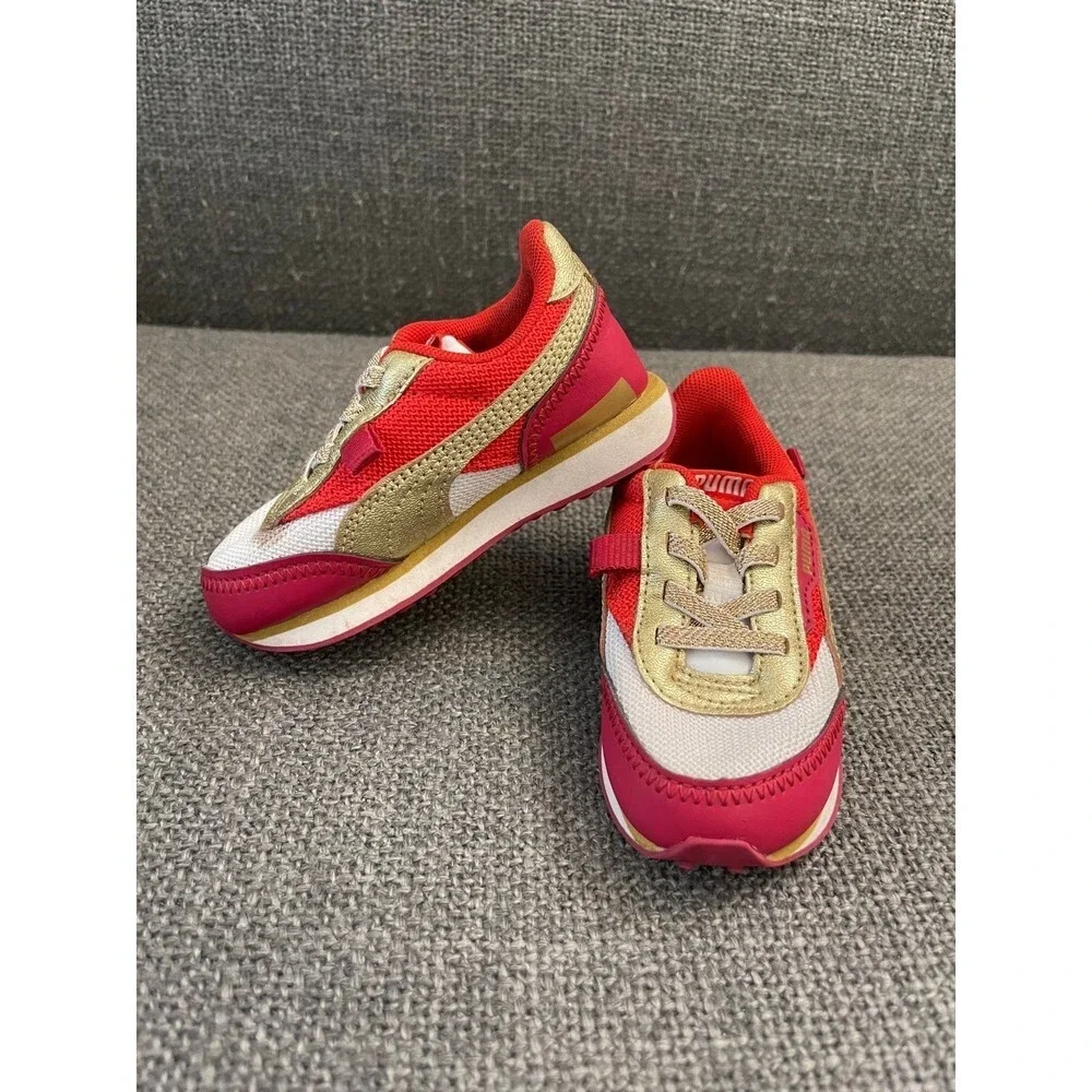 Toddler Puma Future Rider Glitz Sneakers 6C - Picture 3 of 8